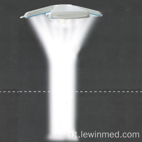 Luz operacional sem sombra de teto único de teto abobadado halogênio